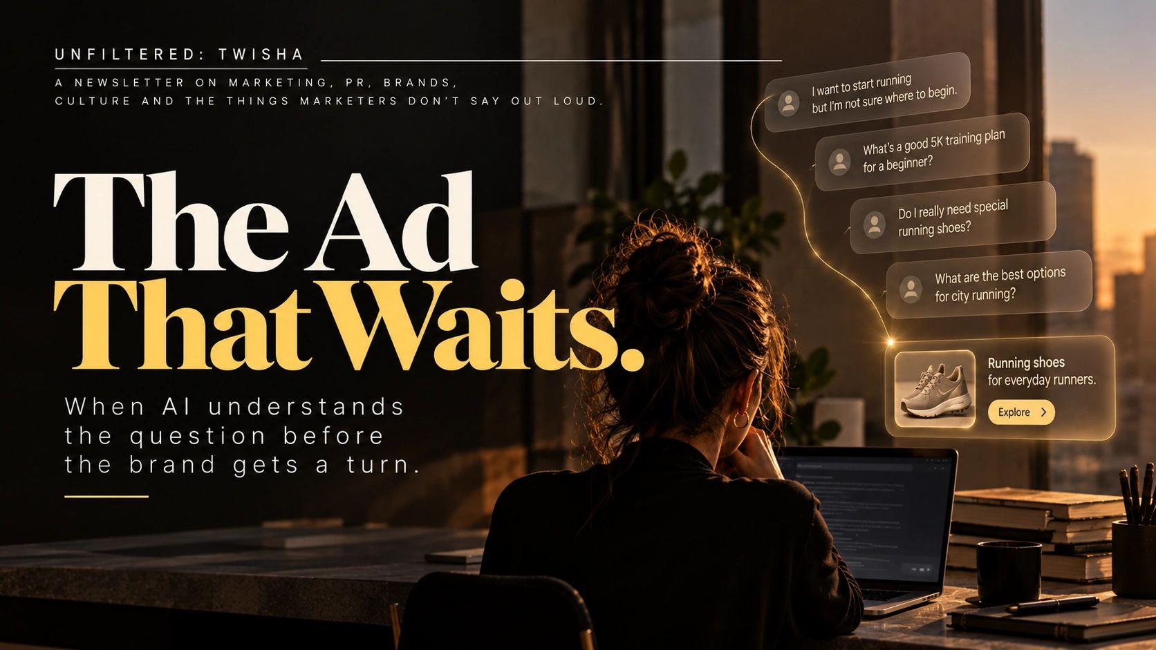 Cover for THE AD THAT WAITS UNTIL YOU MEAN IT