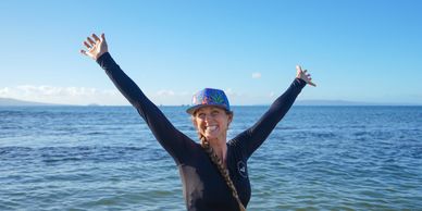 snorkeling with a guide