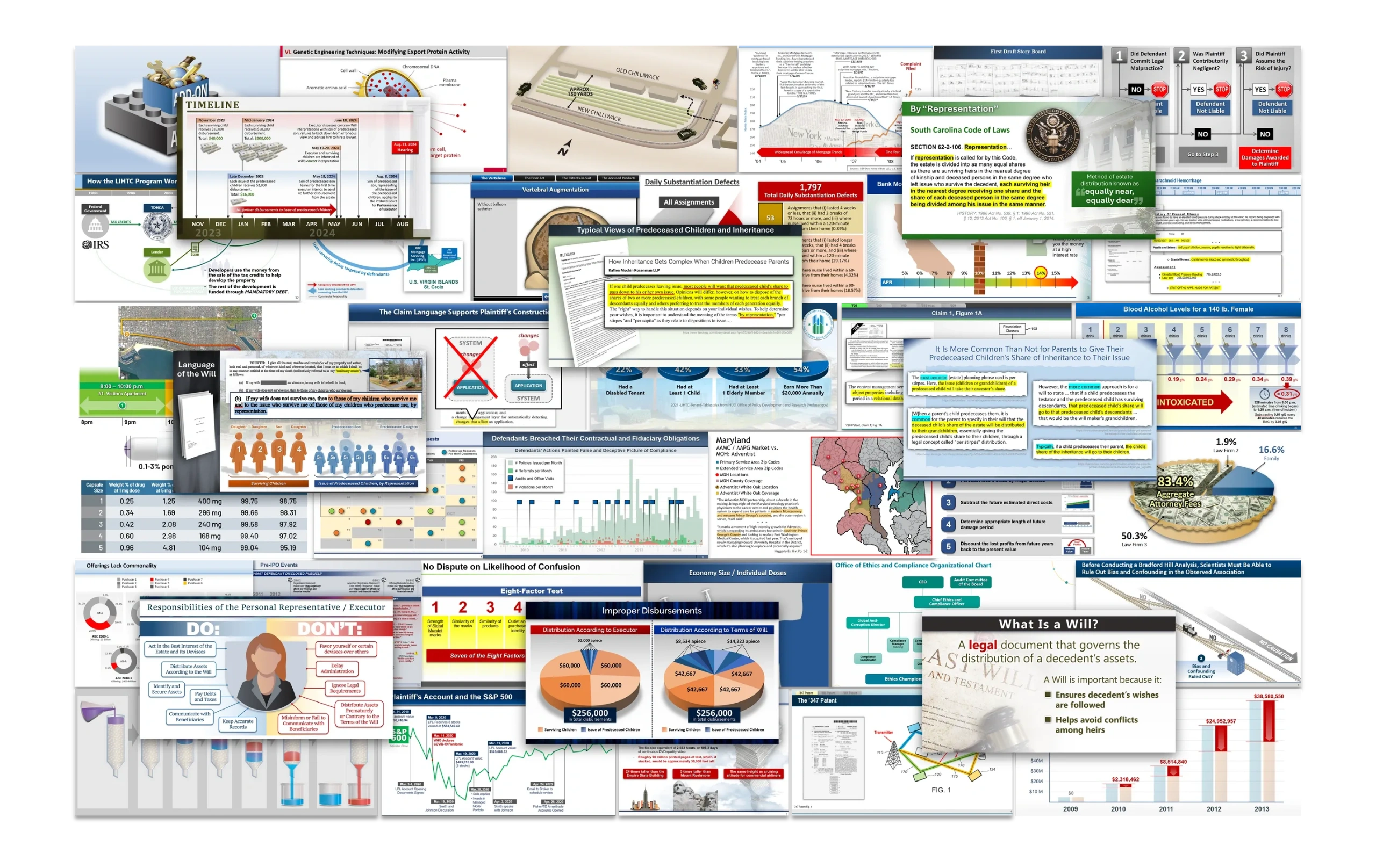 Trial Graphics Examples Lit-Graphics: Trial Presentations and Demonstratives by Karin Kaltofen