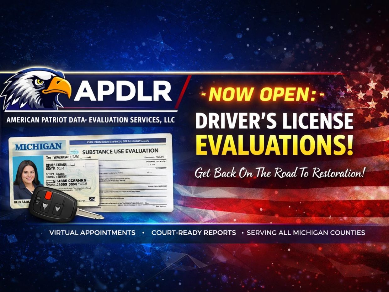 APDLR offers driver's license evaluations in Michigan now.