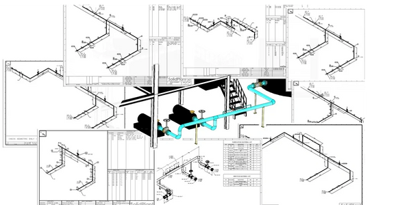 Hybrid architecture of the plumbing industry