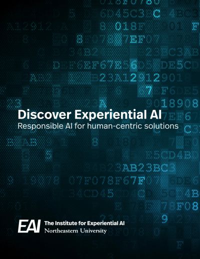 Promotional image for Experiential AI at Northeastern University.