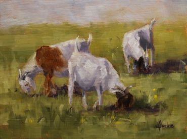 Three for Lunch
Oil, 6x8
$775