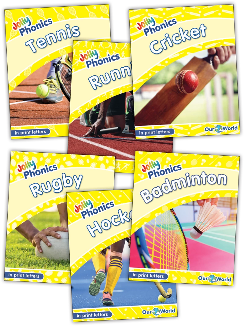 Jolly Phonics Readers Level 2 Our World (in print letters)