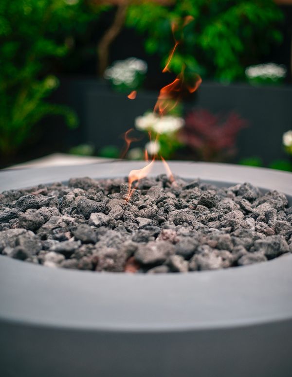 Fire Pit, garden fire pit, outdoor fire, gas fire pit, natural gas fire, landscape fire pit, modern