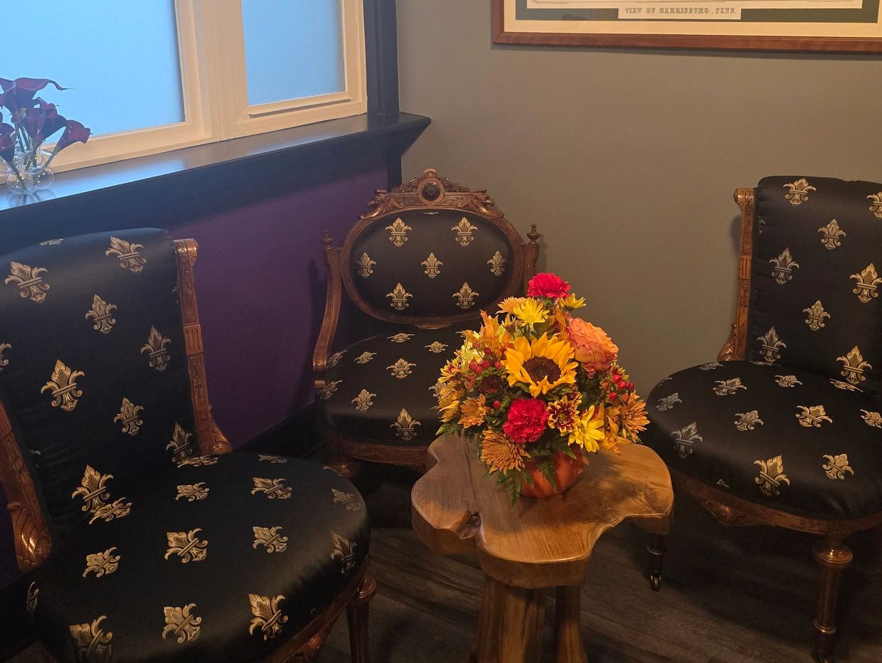 The Parlour in Harrisburg PA Private upscale club featuring a cigar lounge