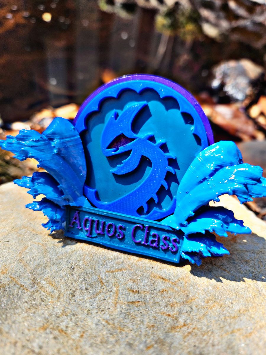 The Aquos Class insignia, image size:900x1200