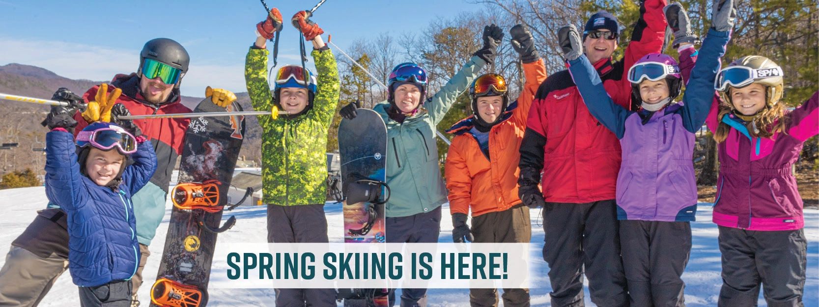 Spring Ski Season at Massanutten