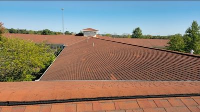 Commercial shingle roof installation in Mt Pleasant, Iowa by Premier Construction