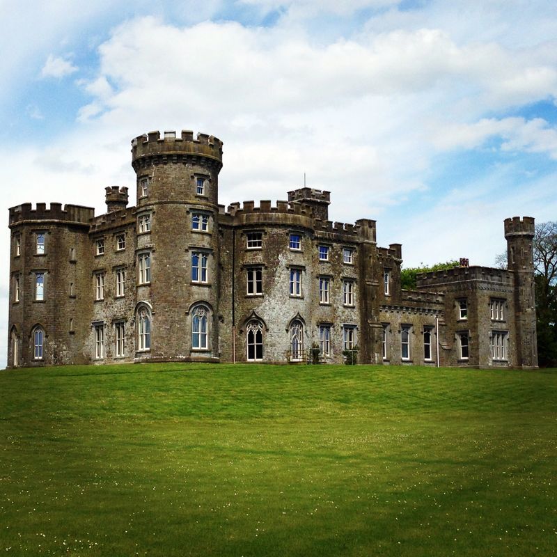 Killua Castle with grass in foreground 