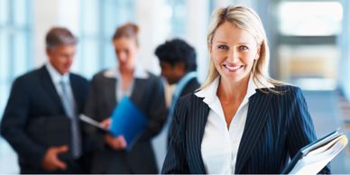 executive navigating competition