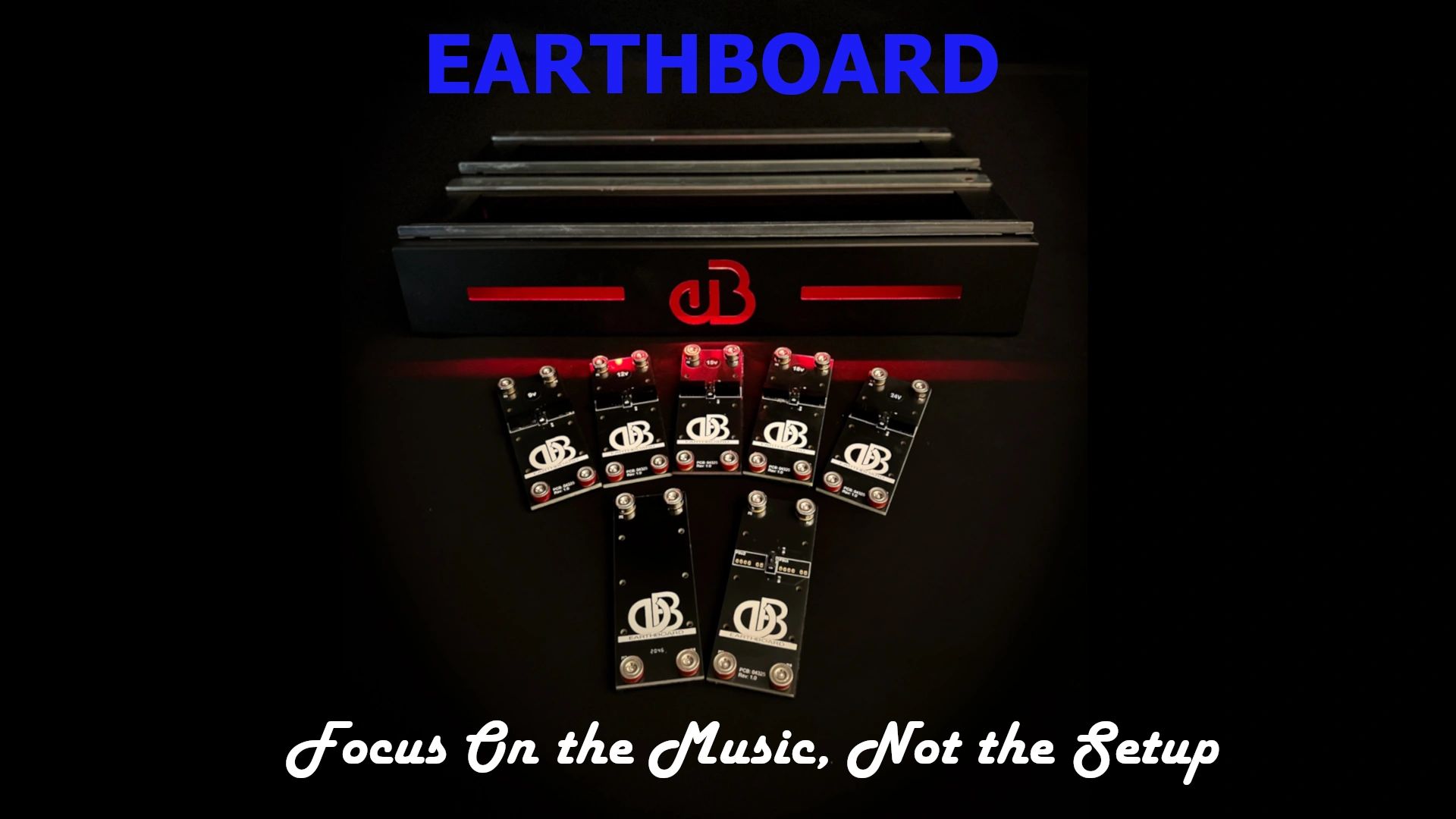 Battery Powered Pedalboard System Rare Earth Music LLC