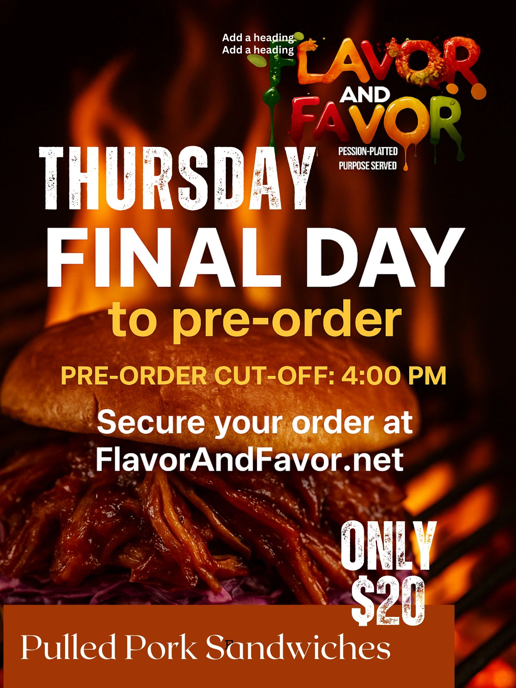 Flavor and Favor