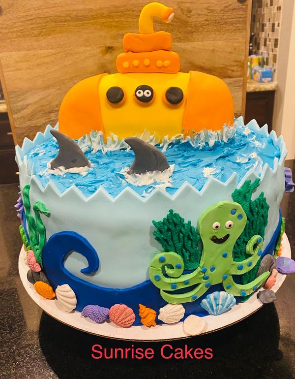 Submarine Cake 