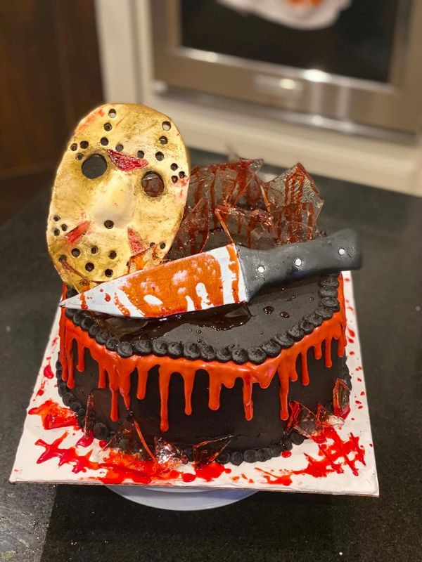 Jason Horror Cake 