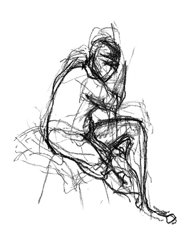 Male figure drawing