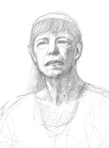 Portrait drawing 