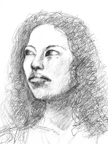 Portrait drawing