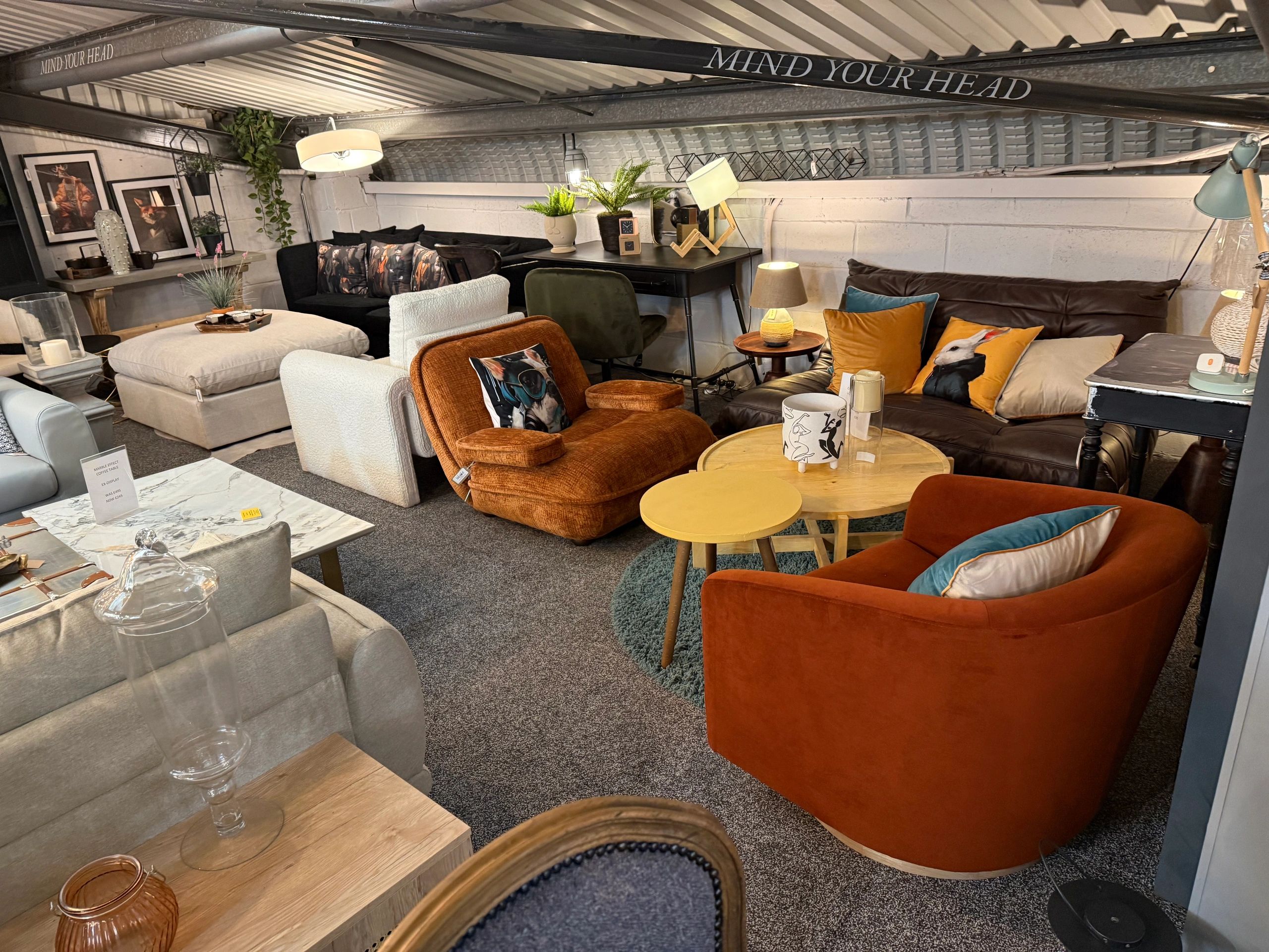 A small part of our Retail Showroom.