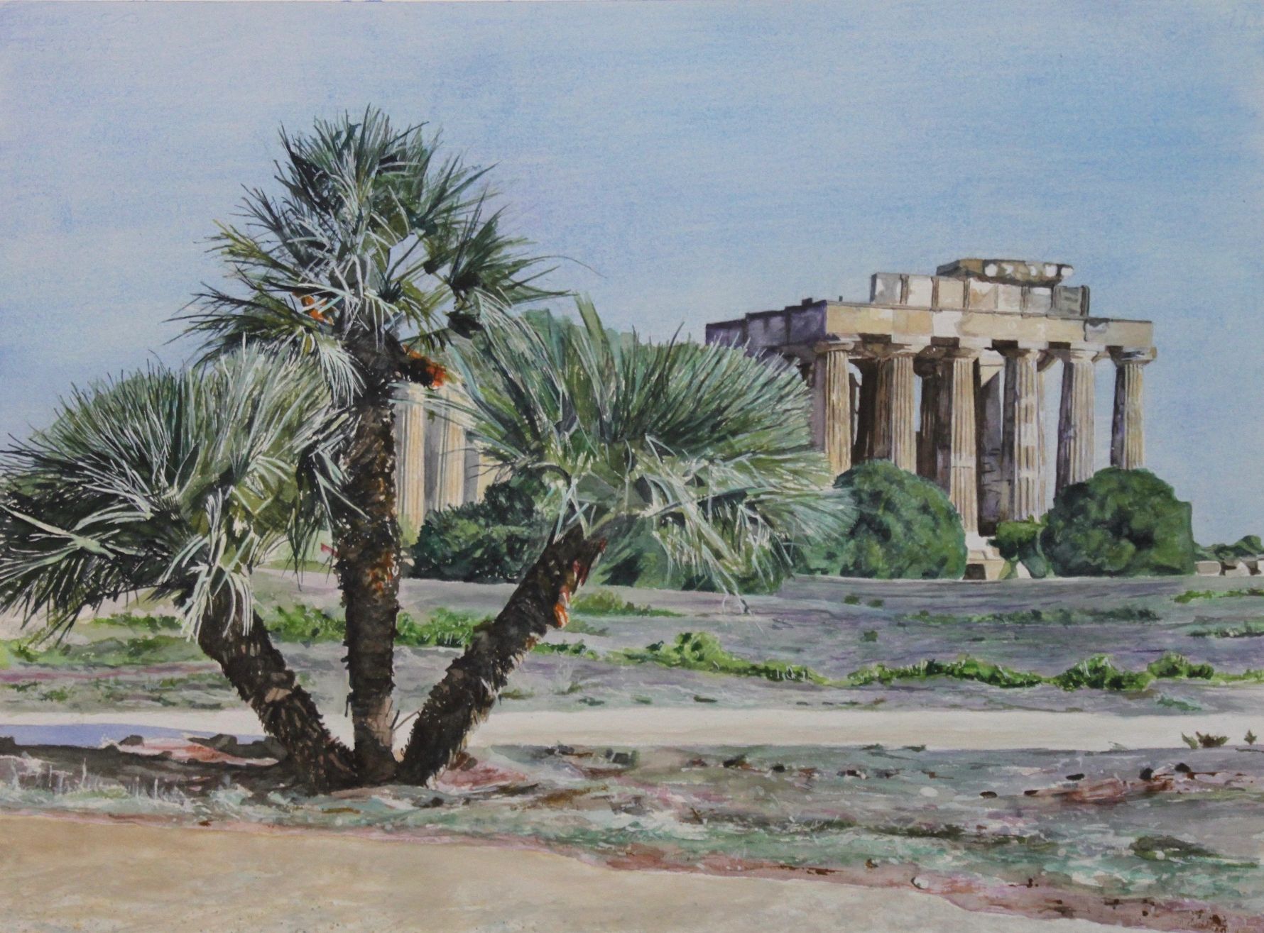 Selinunte, Sicily.  2023. Greek temple