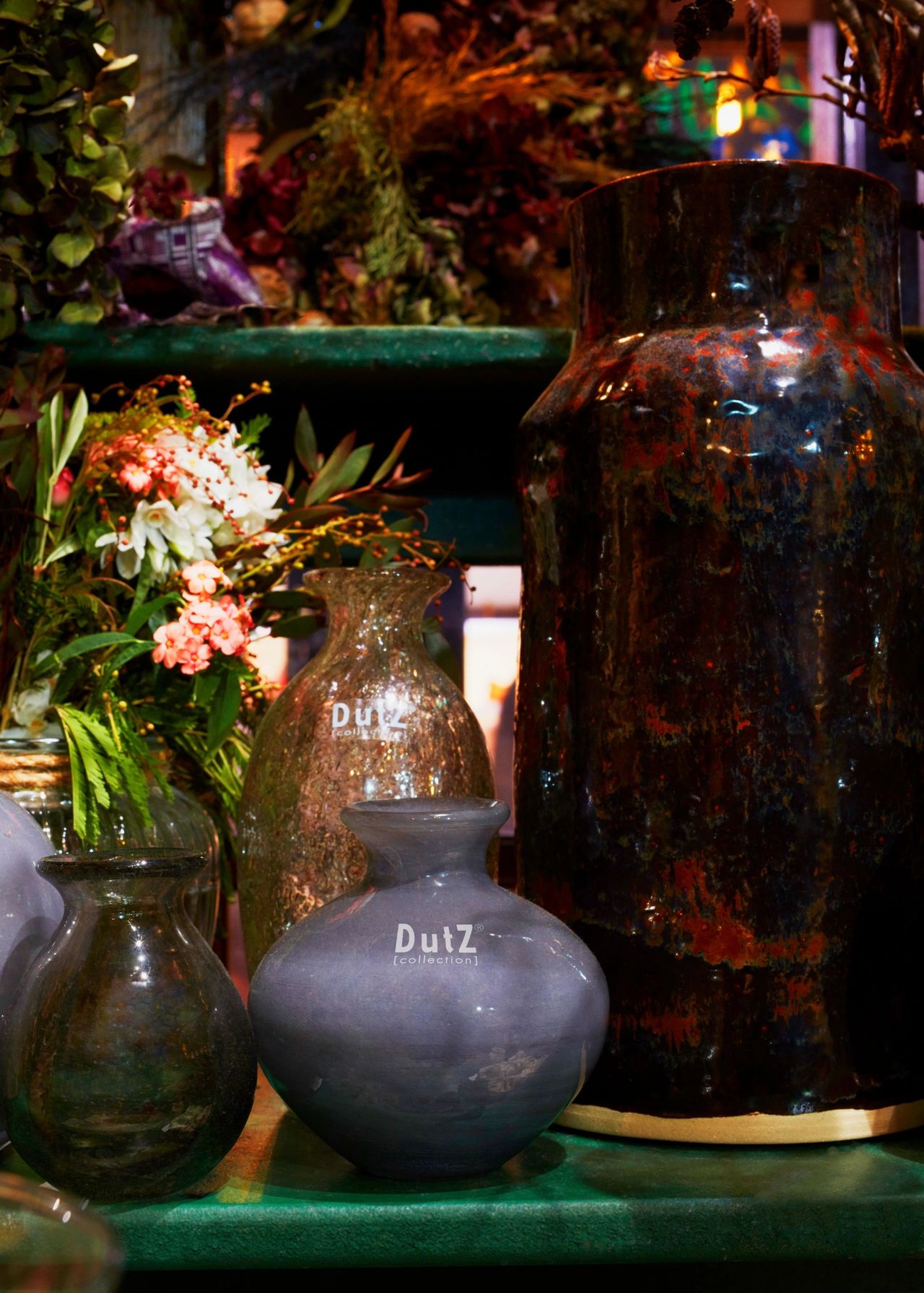 Wild at Heart Dutz collection Liberty London Soho Home nadiel vases mouthblown glass Wild at Heart Dutz collection Liberty London Soho Home nadiel vases mouthblown glass