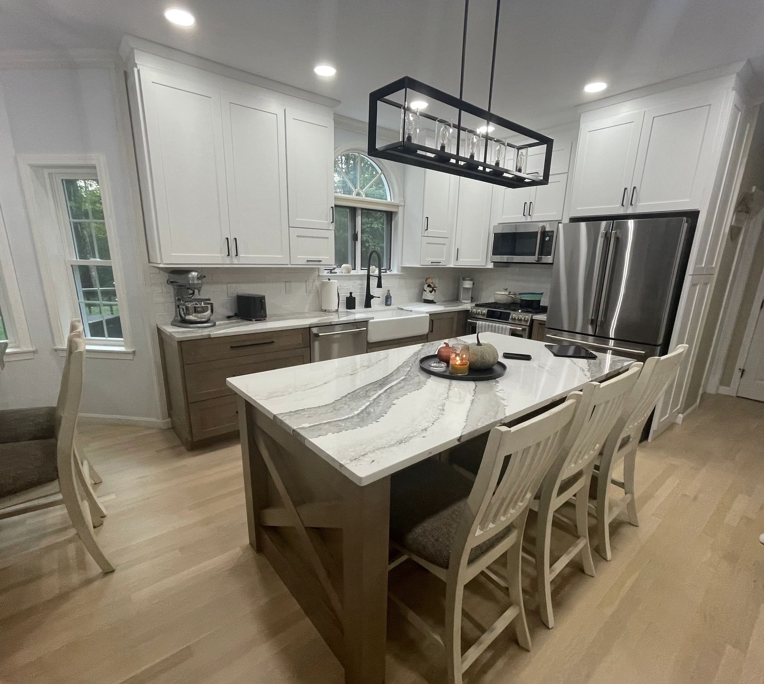 Close picture of dining table