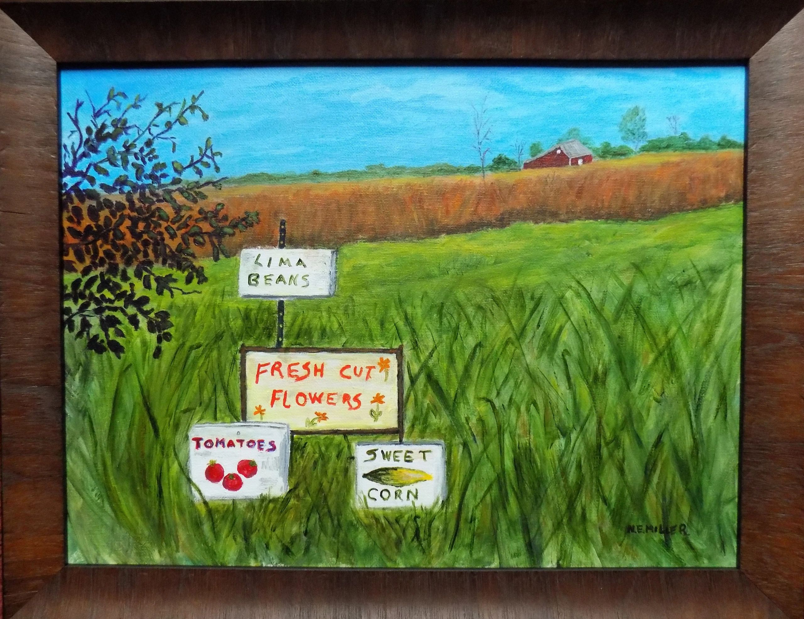 NancyEMillerBucksCountyArtist#BucksCountyFarmland#BucksCountyArtists#nancyeMillerphillipsmillartist