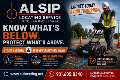 Alsip Locating Service: Utility locating and ground penetrating radar.
