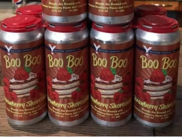 Boo Boo Strawberry Shortcake craft beer 