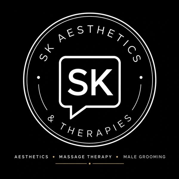 Logo for SK Aesthetics &amp; Therapies.