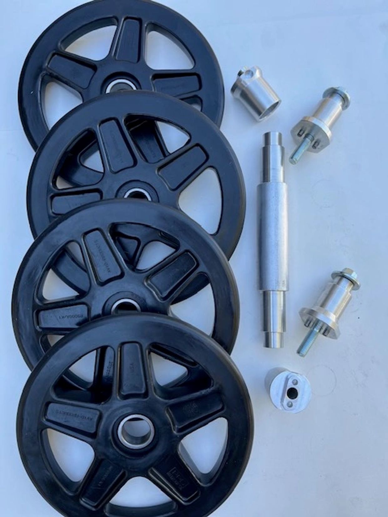 Wheels and hardware included with kit for 2012 - 2018 models with 137" - 162" tracks, excluding 141"