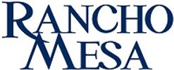 Logo displaying the text 'Rancho Mesa'.