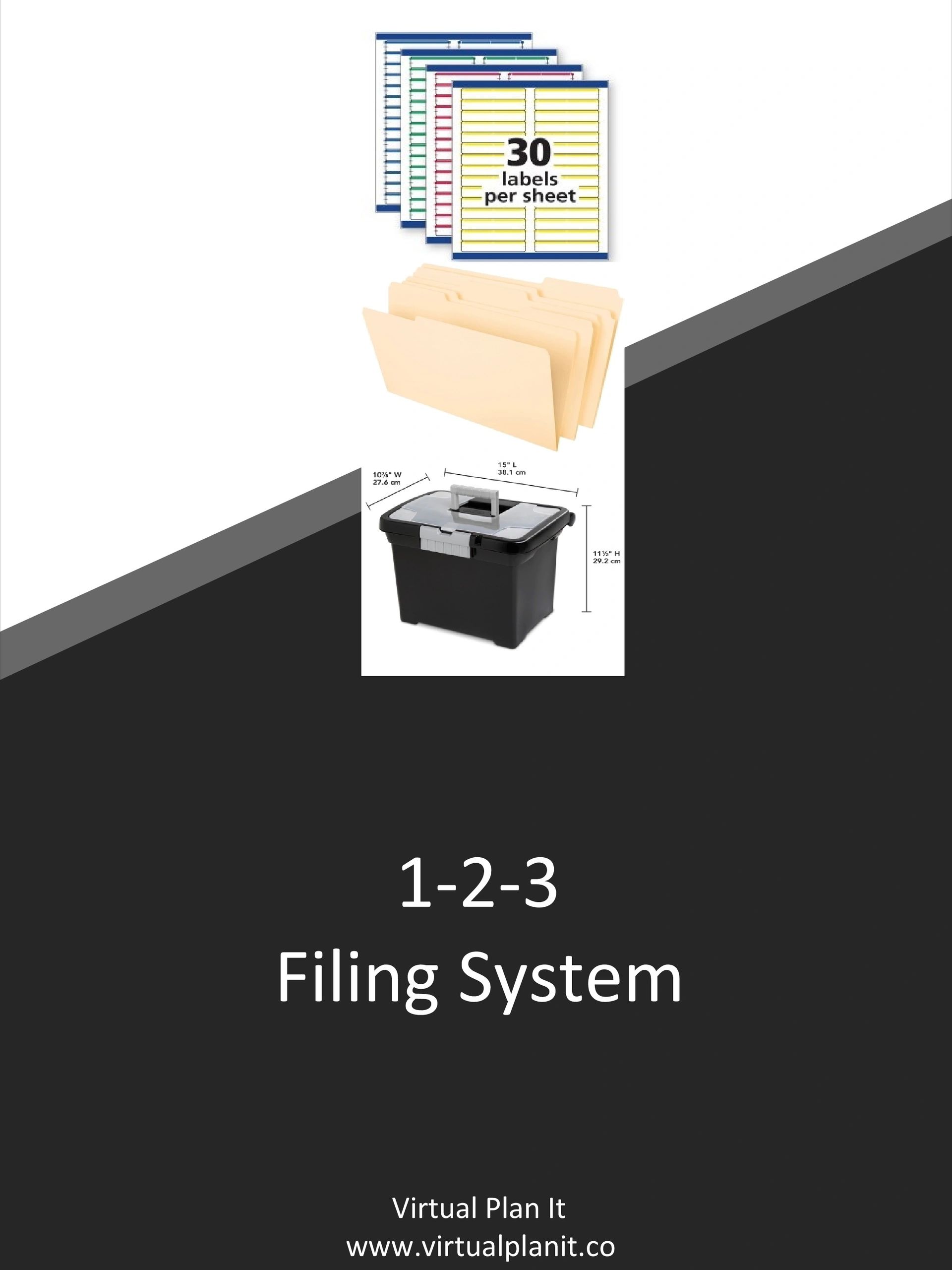 How to Create a Filing System in MINUTES!