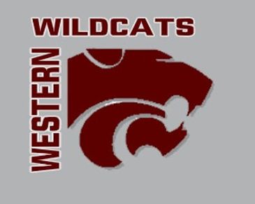 Western Wildcats logo with stylized wildcat head.
