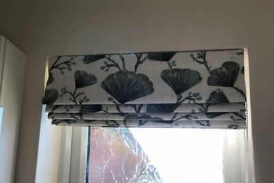 Roman Blind in Bathroom