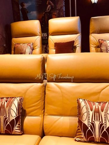 Cushions for cinema seats