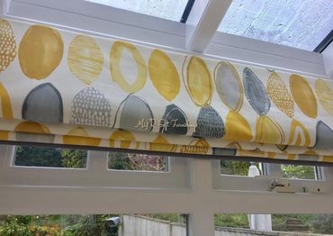 Conservatory Roman Blind