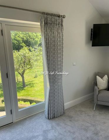 Full Length Double Pinch Pleat Curtain