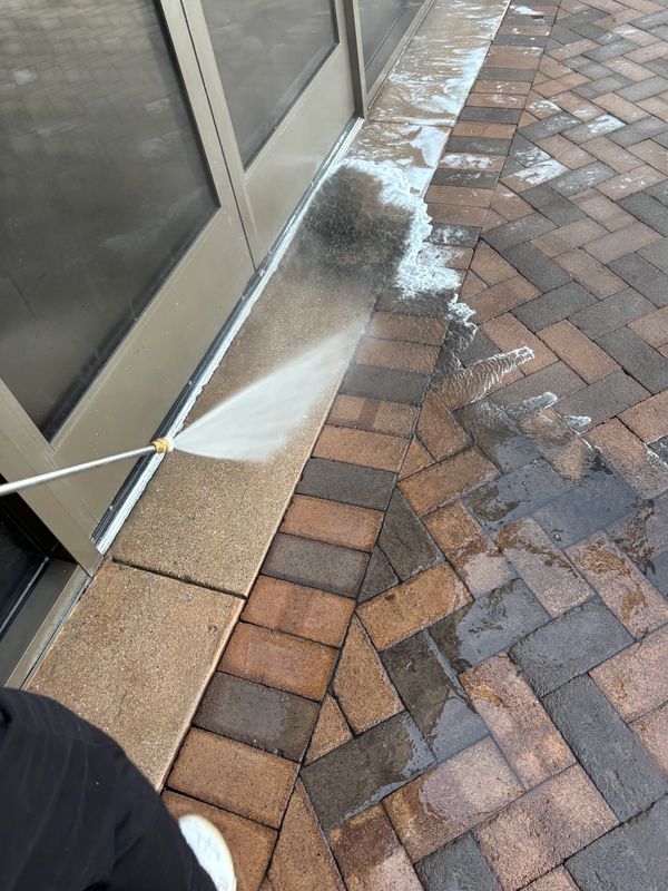 Pressure washing 