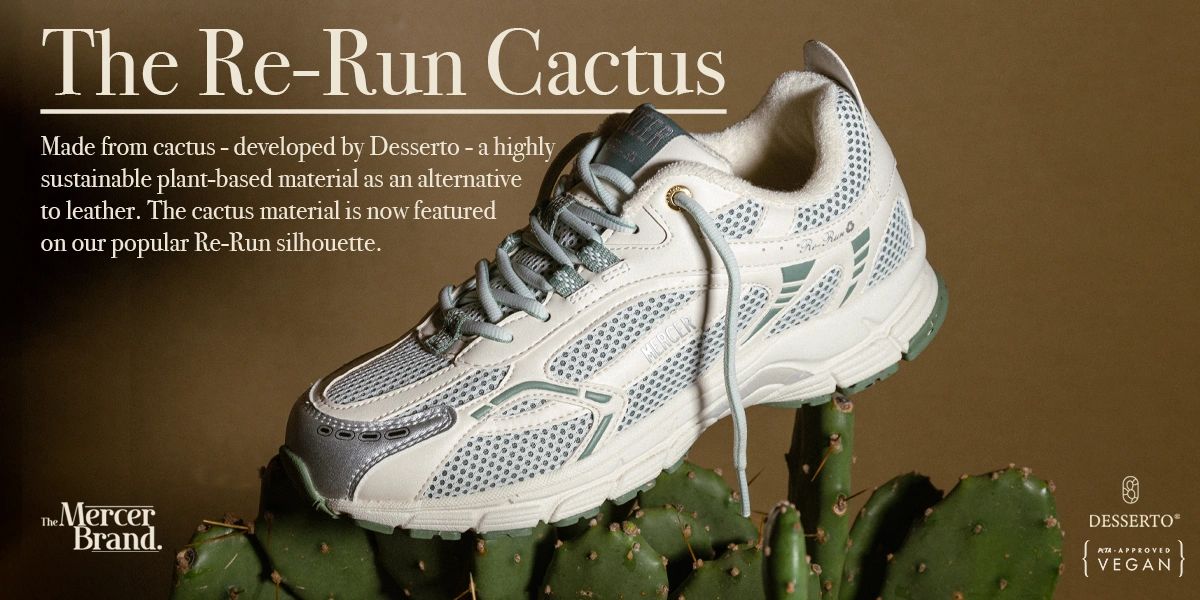 Re-Run made from Cactus - The Mercer Brand x Desserto