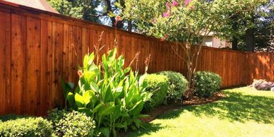 Houston Fence installation and Fence Company.
Stain Fence.