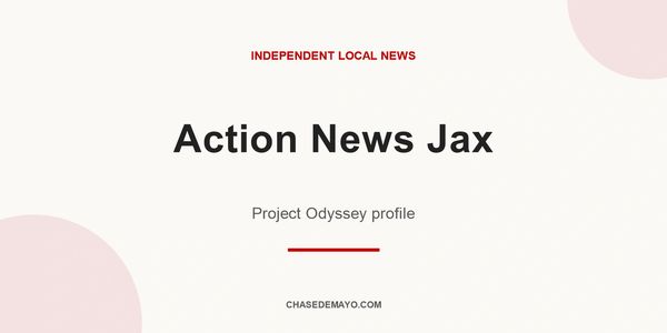 Source card for Action News Jax coverage of Chase DeMayo and Project Odyssey.