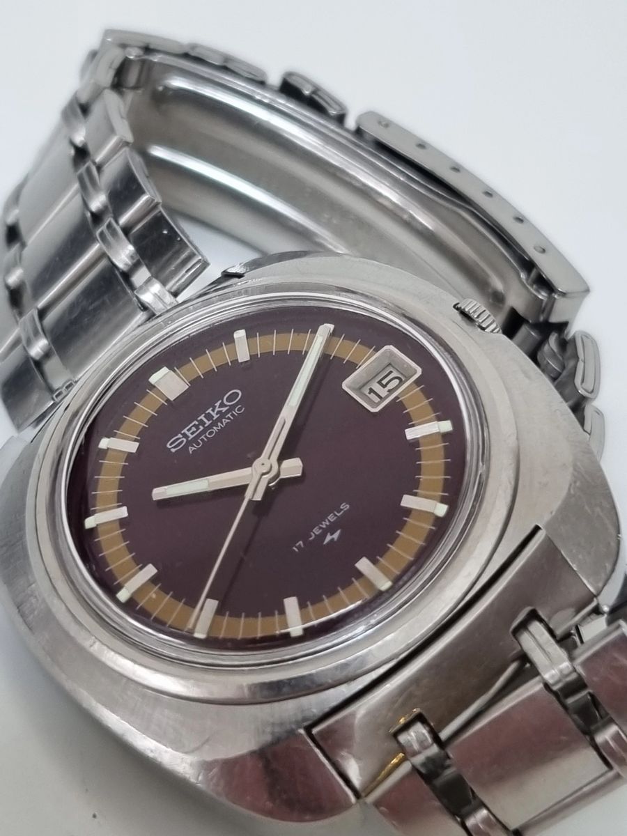 SOLD 1978 SEIKO 7005 - 7080 17 Jewel Automatic Watch - Serviced