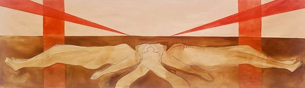 horizontal painting