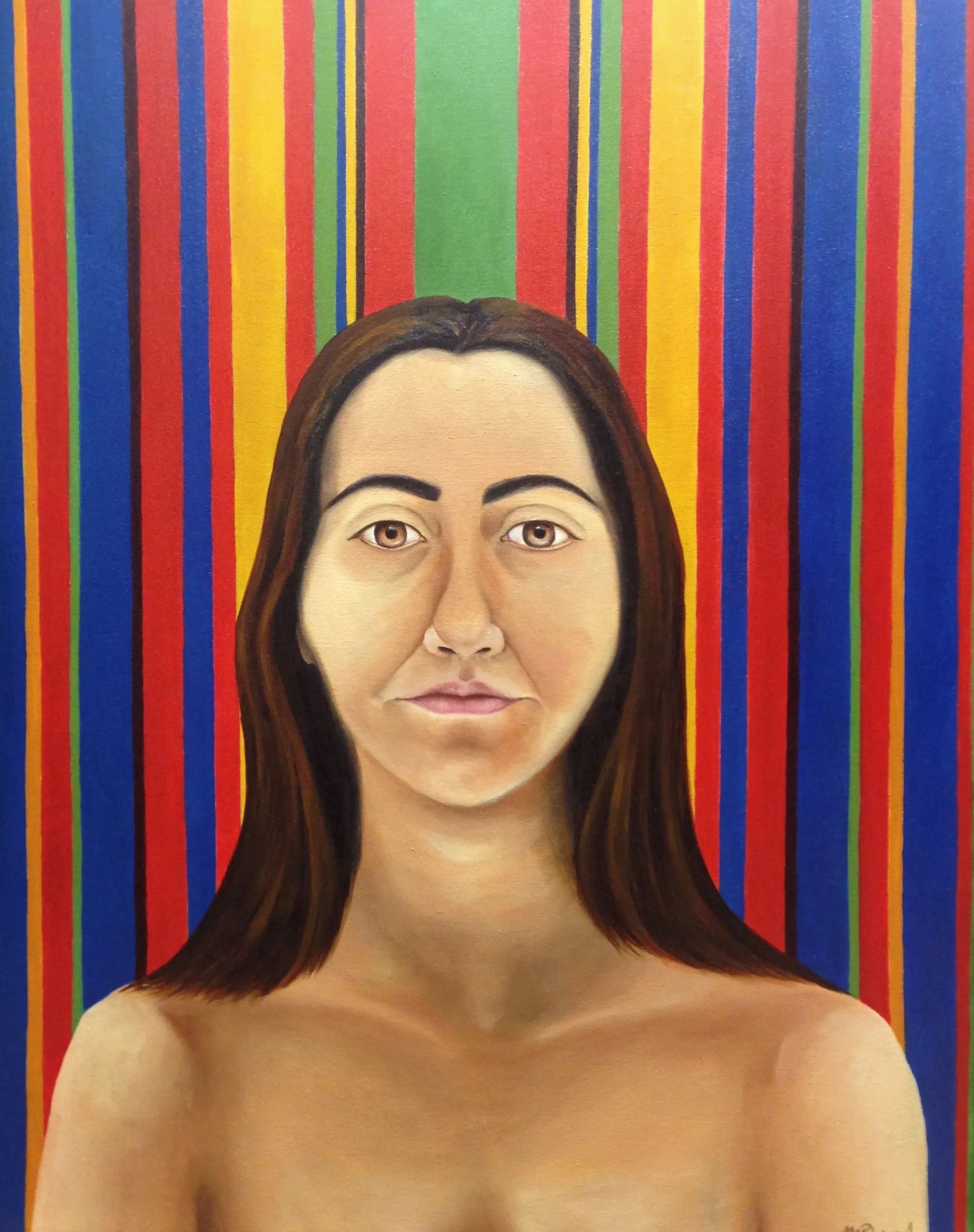 Oils on canvas Figurative and geometric art