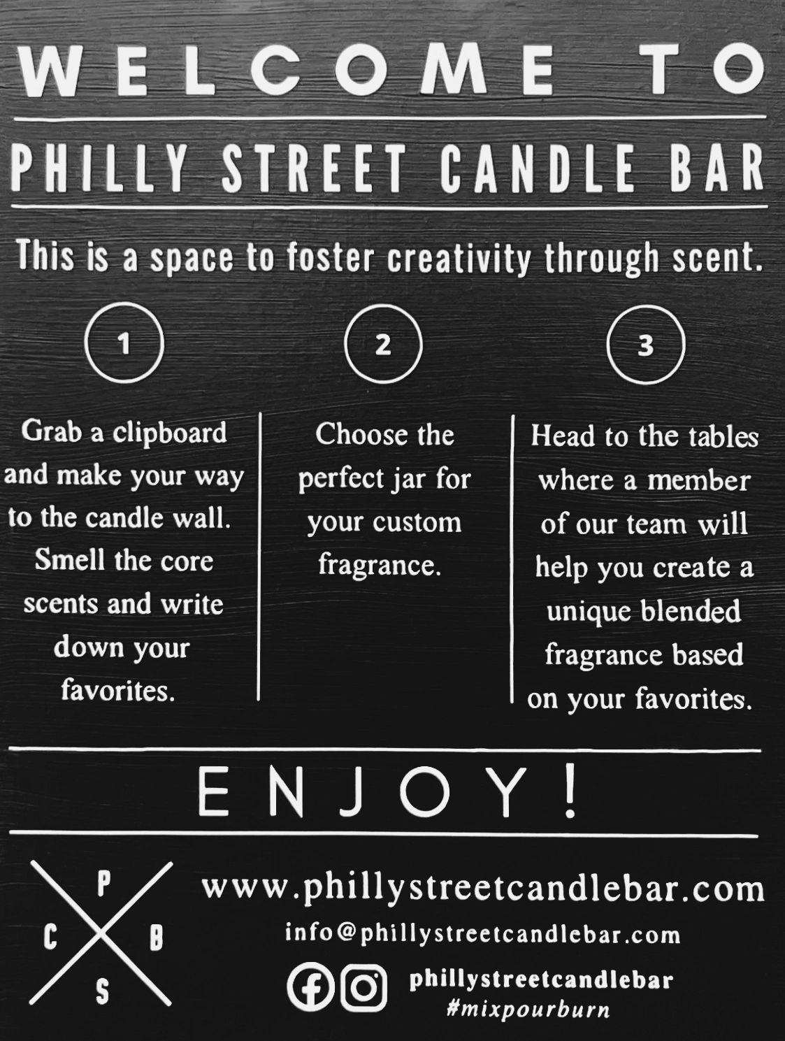 Philly Street Candle Bar