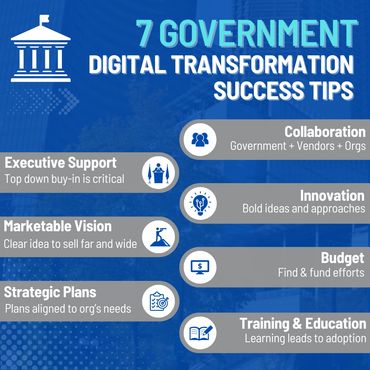Government Digital Transformation Success Tips