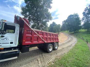 Driveway build in Wilkes County 