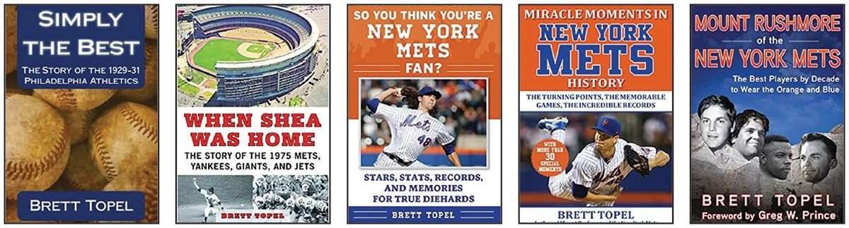 History of the New York Mets Newspaper Book