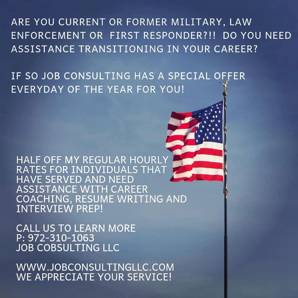 We offer Military, Law Enforcement, & First Responders discounts